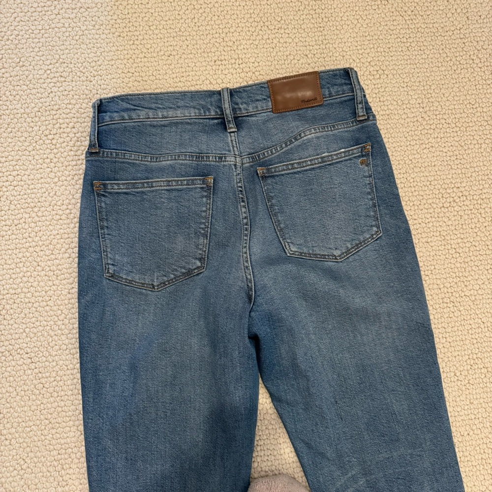Madewell Slim Boyfriend Blue Jeans | Size 25 - Picture 6 of 6
